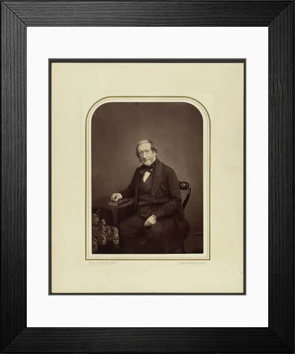 Framed Print : The Right Hon. John, Lord Campbell, P.C. Lord Chief Justice of England, 1857. Creator: Maull & Polyblank Framed Print : The Right Hon. John, Lord Campbell, P.C. Lord Chief Justice of England, 1857. Creator: Maull & Polyblank