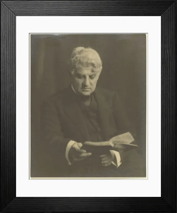 Framed Print : David Balasco, about 1918. Creator: Arnold Genthe Framed Print : David Balasco, about 1918. Creator: Arnold Genthe