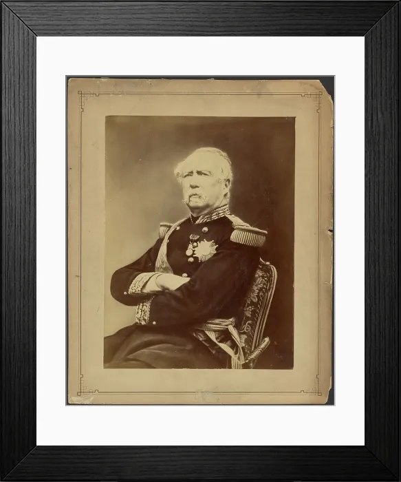 Framed Print : Patrice de MacMahon, Duke of Magenta, about 1873. Creator: Unknown Framed Print : Patrice de MacMahon, Duke of Magenta, about 1873. Creator: Unknown