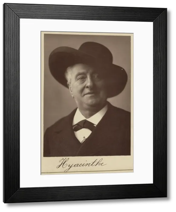 Framed Print : Hyacinthe (Louis-Hyacinthe Duflost), about 1875-1887. Creator: Unknown Framed Print : Hyacinthe (Louis-Hyacinthe Duflost), about 1875-1887. Creator: Unknown