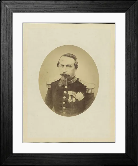 Framed Print : Napoleon III, about 1850-1860. Creator: Unknown Framed Print : Napoleon III, about 1850-1860. Creator: Unknown
