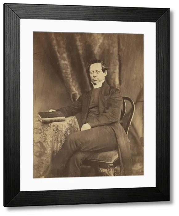 Framed Print : Reverend H. Wright, Principal Chaplain to the Forces. 1855. Creator: Roger Fenton Framed Print : Reverend H. Wright, Principal Chaplain to the Forces. 1855. Creator: Roger Fenton