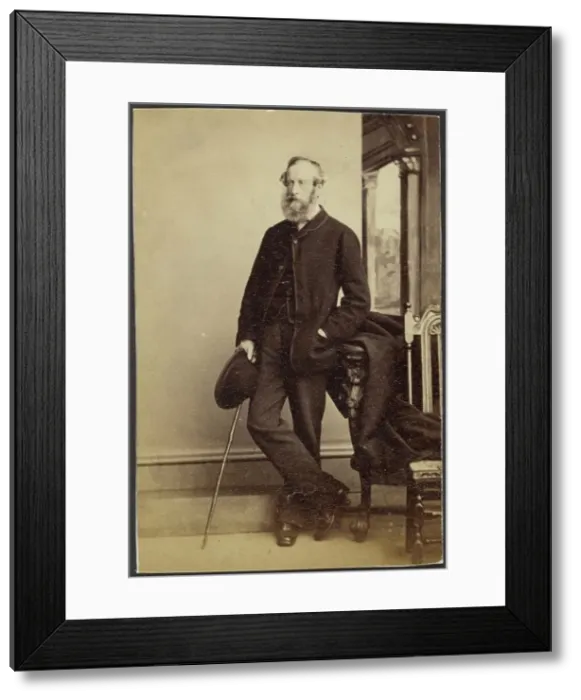 Framed Print : Portrait of a Man, late 19th century. Creator: Unknown Framed Print : Portrait of a Man, late 19th century. Creator: Unknown