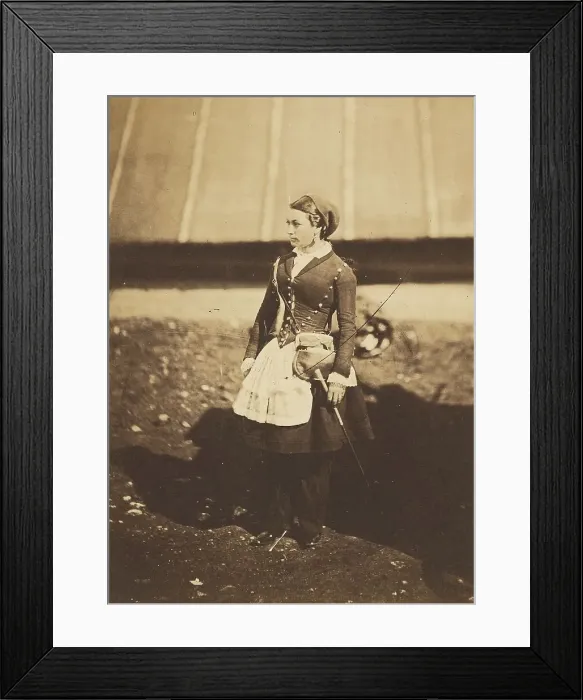 Framed Print : Cantiniere, 1855. Creator: Roger Fenton Framed Print : Cantiniere, 1855. Creator: Roger Fenton