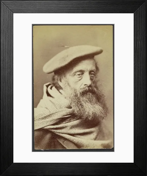Framed Print : Portrait of James Clarke Hook, late 19th century. Creator: Unknown Framed Print : Portrait of James Clarke Hook, late 19th century. Creator: Unknown