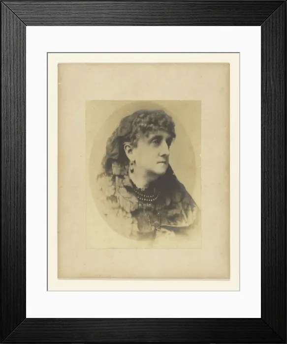 Framed Print : Lady Dalrymple, 1900. Creator: Unknown Framed Print : Lady Dalrymple, 1900. Creator: Unknown