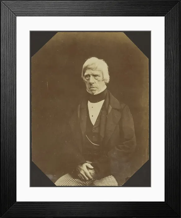 Framed Print : Lord Brougham, about 1852-1862. Creator: Roger Fenton Framed Print : Lord Brougham, about 1852-1862. Creator: Roger Fenton