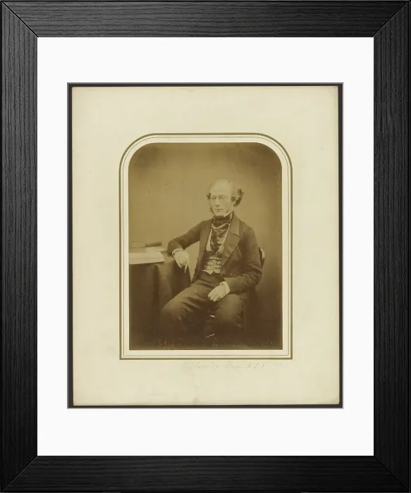Framed Print : J. Alexander Prior, J.L.S. F.R.S. 1855. Creator: Maull & Polyblank Framed Print : J. Alexander Prior, J.L.S. F.R.S. 1855. Creator: Maull & Polyblank