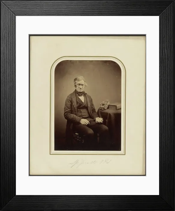 Framed Print : S.P. Pratt, F.R.S. about 1850. Creator: Maull & Polyblank Framed Print : S.P. Pratt, F.R.S. about 1850. Creator: Maull & Polyblank