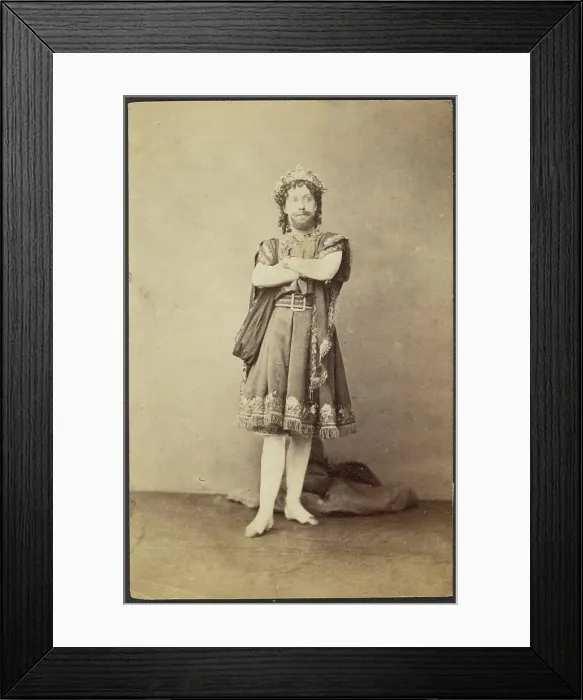 Framed Print : Harriet Pelham as Jupiter in Ixion, 1863. Creator: Southwell Brothers Framed Print : Harriet Pelham as Jupiter in Ixion, 1863. Creator: Southwell Brothers
