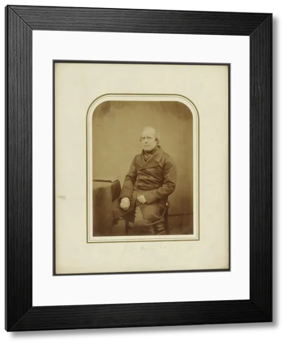 Framed Print : J. Alex. Hankey, F.L.S. 1855. Creator: Maull & Polyblank Framed Print : J. Alex. Hankey, F.L.S. 1855. Creator: Maull & Polyblank