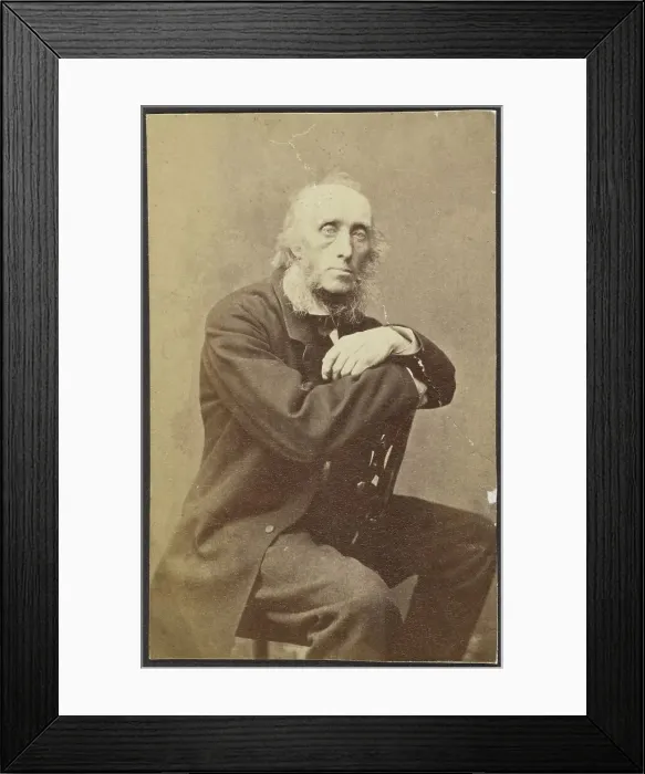 Framed Print : Portrait of John Hutton Balfour, about 1860-1884. Creator: Horatio Nelson King Framed Print : Portrait of John Hutton Balfour, about 1860-1884. Creator: Horatio Nelson King