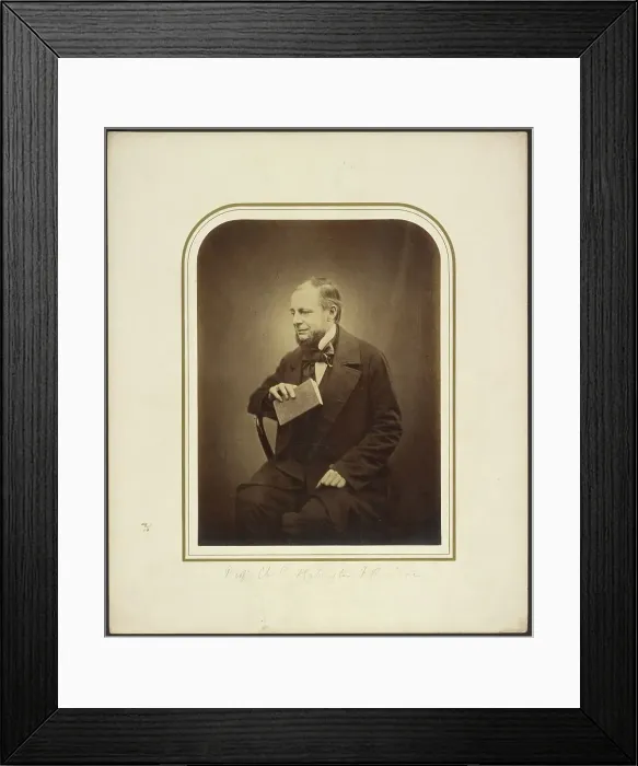 Framed Print : Prof. Ch. C. Babington, about 1855. Creator: Maull & Polyblank Framed Print : Prof. Ch. C. Babington, about 1855. Creator: Maull & Polyblank