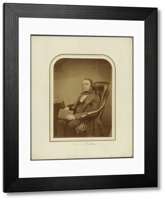 Framed Print : George Bowdler Buckton F.R.S. 1855-1859. Creator: Maull & Polyblank Framed Print : George Bowdler Buckton F.R.S. 1855-1859. Creator: Maull & Polyblank