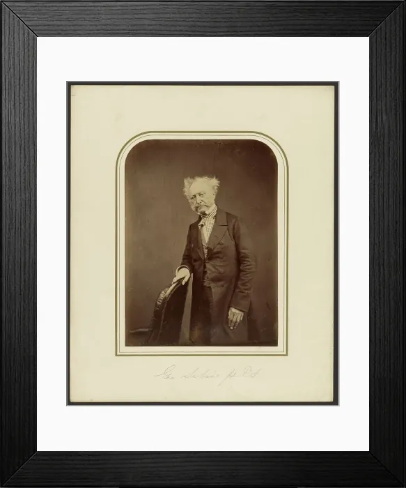 Framed Print : Gen. Sabine, P.R.S. 1854-1865. Creator: Maull & Polyblank Framed Print : Gen. Sabine, P.R.S. 1854-1865. Creator: Maull & Polyblank