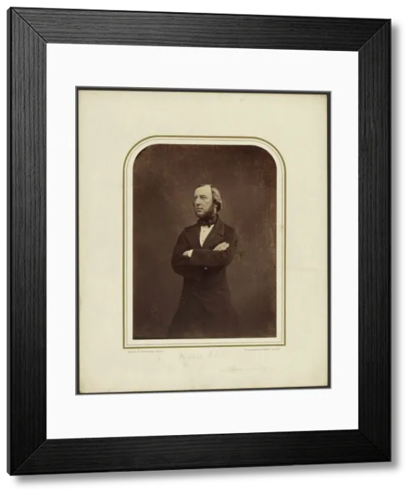 Framed Print : Mitchell, F.L.S. Sec. of Zoological Society, about 1855. Creator: Maull & Polyblank Framed Print : Mitchell, F.L.S. Sec. of Zoological Society, about 1855. Creator: Maull & Polyblank