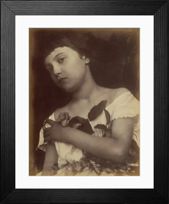 Framed Print : Florence after the Manner of the Old Masters, 1872. Creator: Julia Margaret Cameron Framed Print : Florence after the Manner of the Old Masters, 1872. Creator: Julia Margaret Cameron