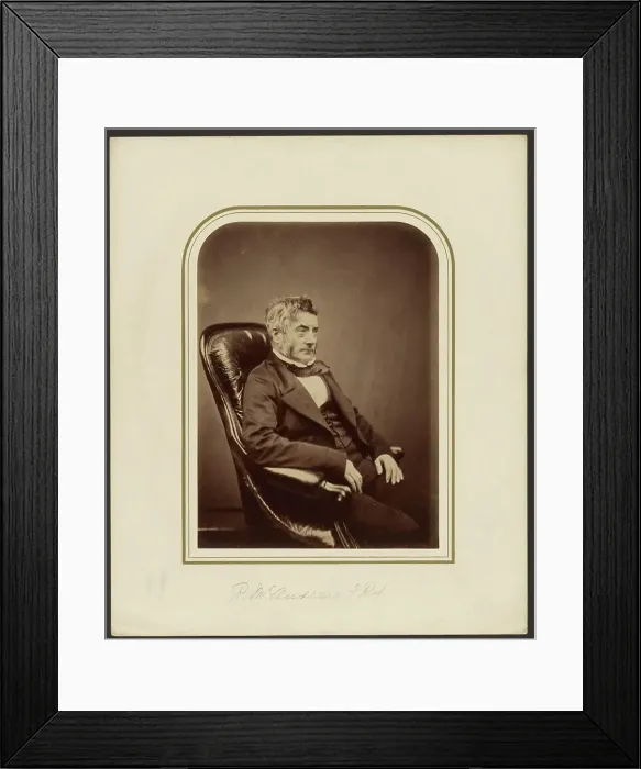 Framed Print : R.MacAndrew, FRS, 1855-1859. Creator: Maull & Polyblank Framed Print : R.MacAndrew, FRS, 1855-1859. Creator: Maull & Polyblank
