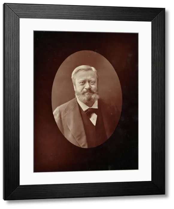 Framed Print : Edmond About, 1870-1875. Creator: Nadar Framed Print : Edmond About, 1870-1875. Creator: Nadar
