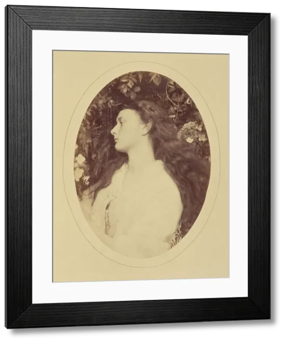 Framed Print : Alethea, 1872. Creator: Julia Margaret Cameron Framed Print : Alethea, 1872. Creator: Julia Margaret Cameron
