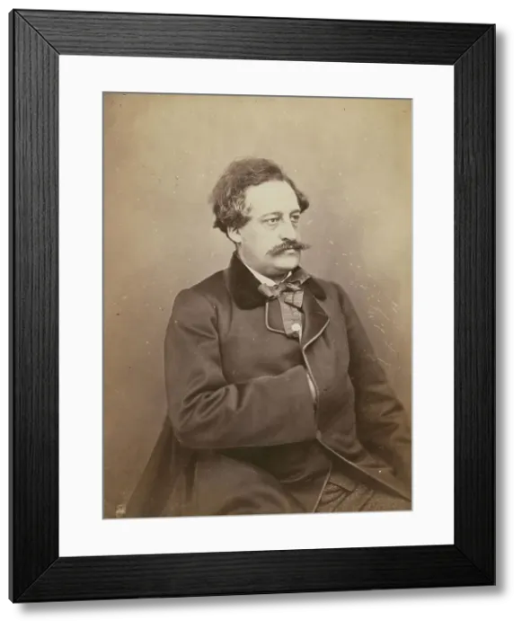 Framed Print : Jules Noriac, homme de lettres, negative 1860-1861; print 1870-1879. Creator: Nadar Framed Print : Jules Noriac, homme de lettres, negative 1860-1861; print 1870-1879. Creator: Nadar