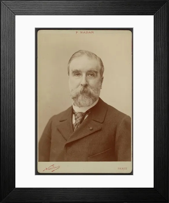 Framed Print : Portrait of Ludovic Halevy, about 1900. Creator: Paul Nadar Framed Print : Portrait of Ludovic Halevy, about 1900. Creator: Paul Nadar