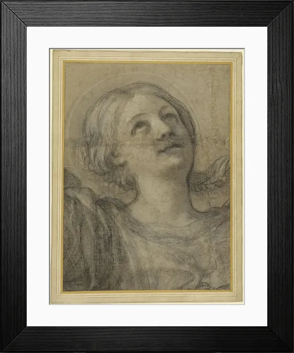 Framed Print : Saint Cecilia, about 1612-1615. Creator: Domenichino Framed Print : Saint Cecilia, about 1612-1615. Creator: Domenichino