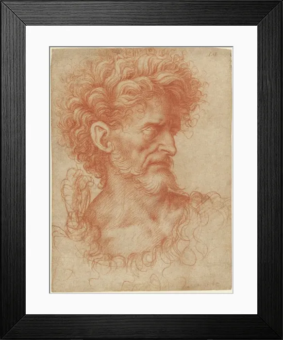 Framed Print : Saint John the Baptist, about 1500. Creator: Giovanni Agostino da Lodi Framed Print : Saint John the Baptist, about 1500. Creator: Giovanni Agostino da Lodi