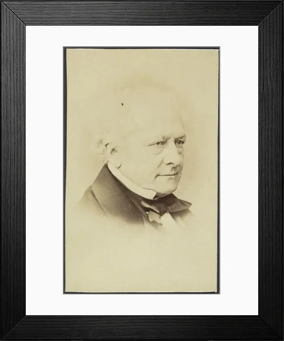 Framed Print : Portrait of a Man, late 19th century. Creator: Unknown Framed Print : Portrait of a Man, late 19th century. Creator: Unknown
