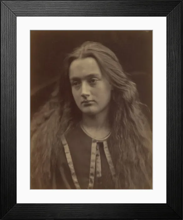 Framed Print : My Ewen's Bride, 1869. Creator: Julia Margaret Cameron Framed Print : My Ewen's Bride, 1869. Creator: Julia Margaret Cameron