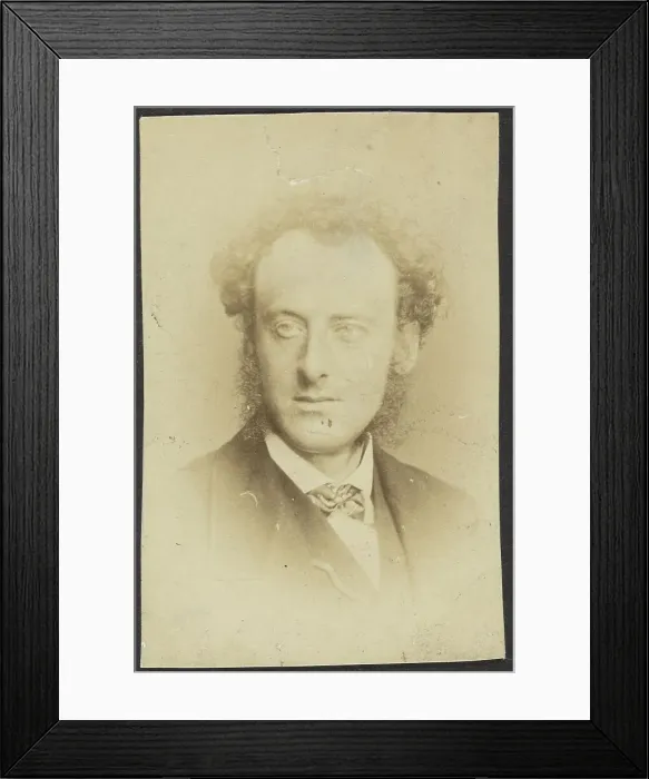 Framed Print : Portrait of John Everett Millais, late 19th century. Creator: Unknown Framed Print : Portrait of John Everett Millais, late 19th century. Creator: Unknown