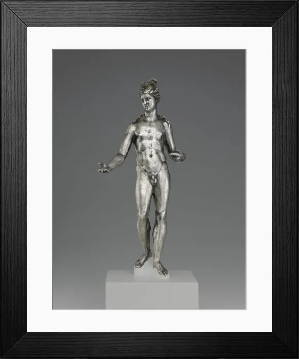Framed Print : Statuette of Apollo, about 100 BC. Creator: Unknown Framed Print : Statuette of Apollo, about 100 BC. Creator: Unknown