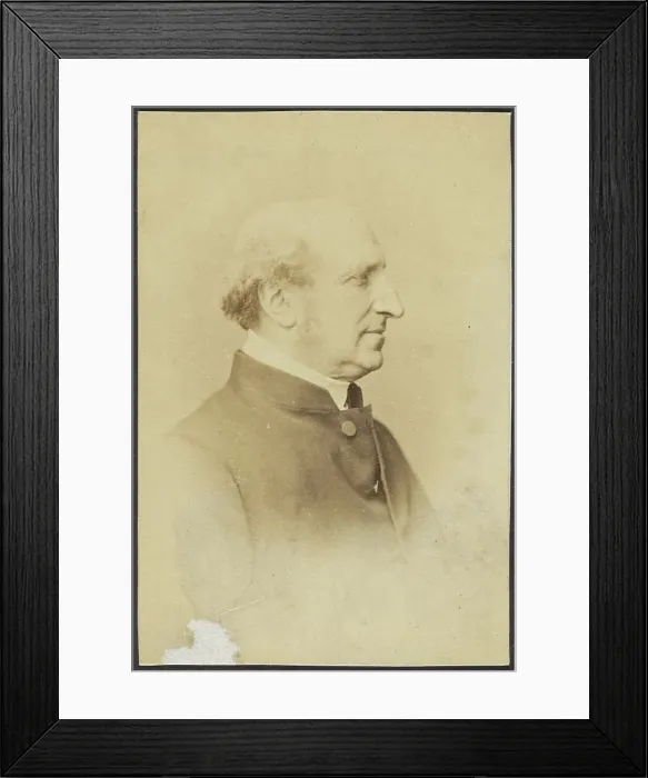 Framed Print : Portrait of a Bishop, late 19th century. Creator: Unknown Framed Print : Portrait of a Bishop, late 19th century. Creator: Unknown
