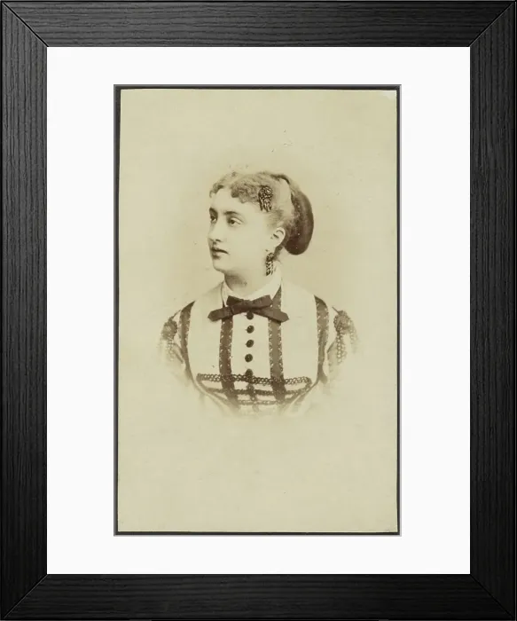 Framed Print : Portrait of Masen, late 19th century. Creator: Unknown Framed Print : Portrait of Masen, late 19th century. Creator: Unknown