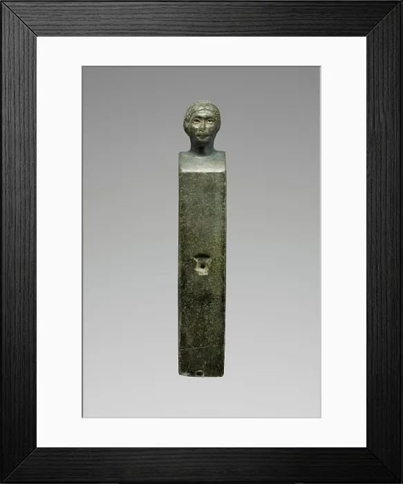 Framed Print : Small Herm, 323-31 BC. Creator: Unknown Framed Print : Small Herm, 323-31 BC. Creator: Unknown