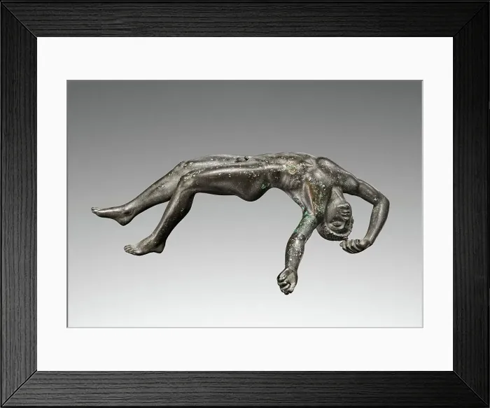 Framed Print : Statuette of a Dead Youth, about 475 BC. Creator: Unknown Framed Print : Statuette of a Dead Youth, about 475 BC. Creator: Unknown