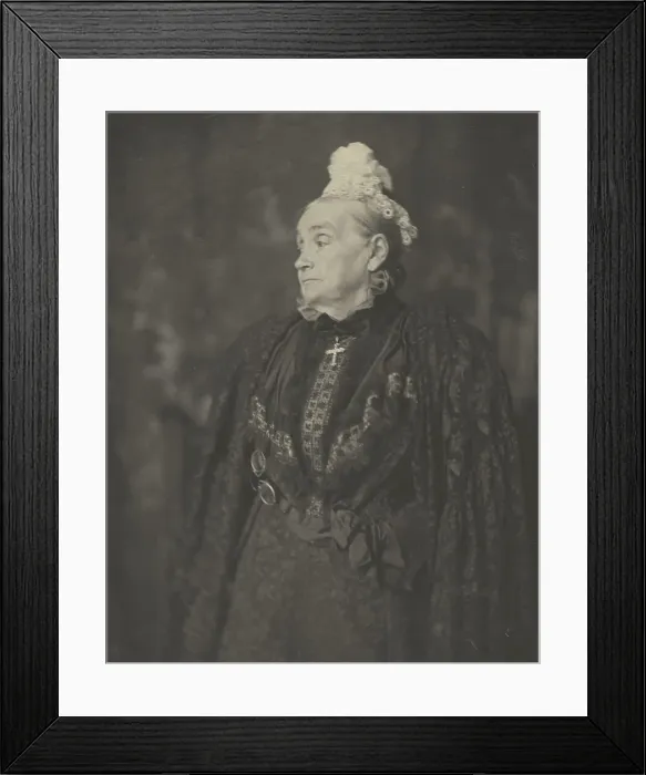 Framed Print : Julia Ward Howe, about 1890. Creator: Sarah Choate Sears Framed Print : Julia Ward Howe, about 1890. Creator: Sarah Choate Sears