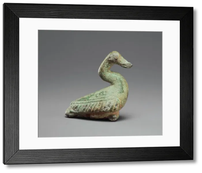 Framed Print : Statuette of a Goose, about 500 BC. Creator: Unknown Framed Print : Statuette of a Goose, about 500 BC. Creator: Unknown