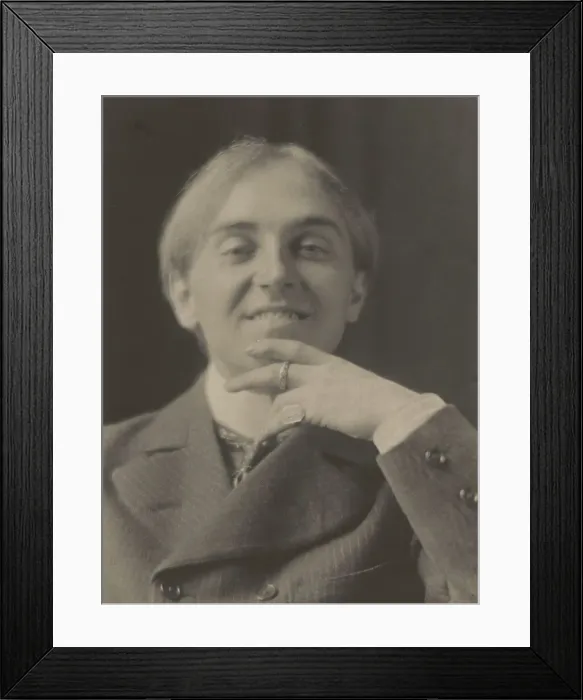 Framed Print : H. Jerome Pollitt, about 1894. Creator: Frederick Henry Evans Framed Print : H. Jerome Pollitt, about 1894. Creator: Frederick Henry Evans