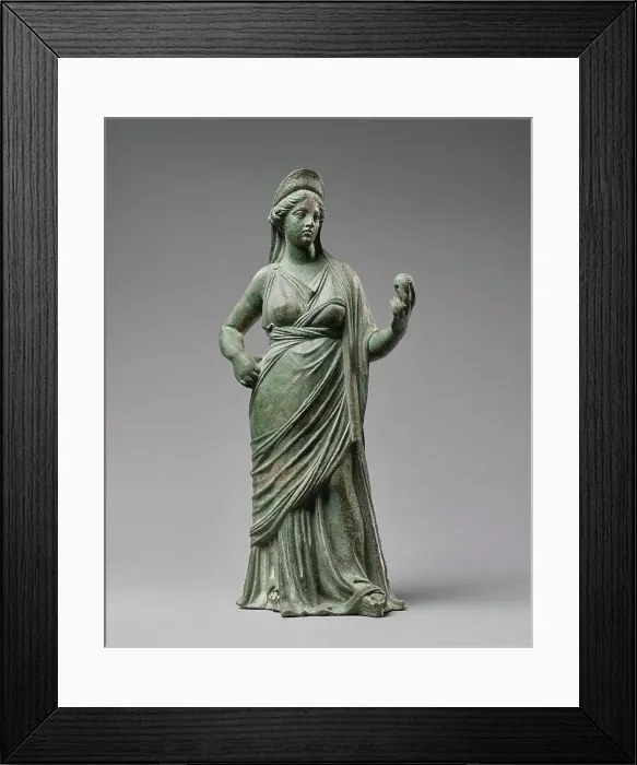 Framed Print : Statuette of Aphrodite, first half of 2nd century BC. Creator: Unknown Framed Print : Statuette of Aphrodite, first half of 2nd century BC. Creator: Unknown