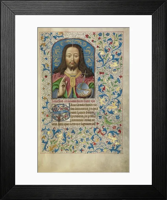 Framed Print : Arenberg Hours, early 1460s. Creator: Willem Vrelant Framed Print : Arenberg Hours, early 1460s. Creator: Willem Vrelant