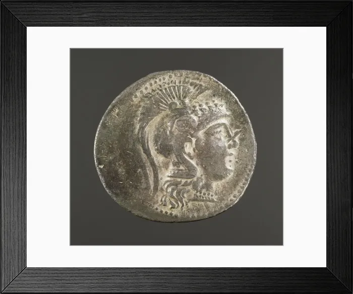 Framed Print : Tetradrachm, 182-181 BC. Creator: Unknown Framed Print : Tetradrachm, 182-181 BC. Creator: Unknown