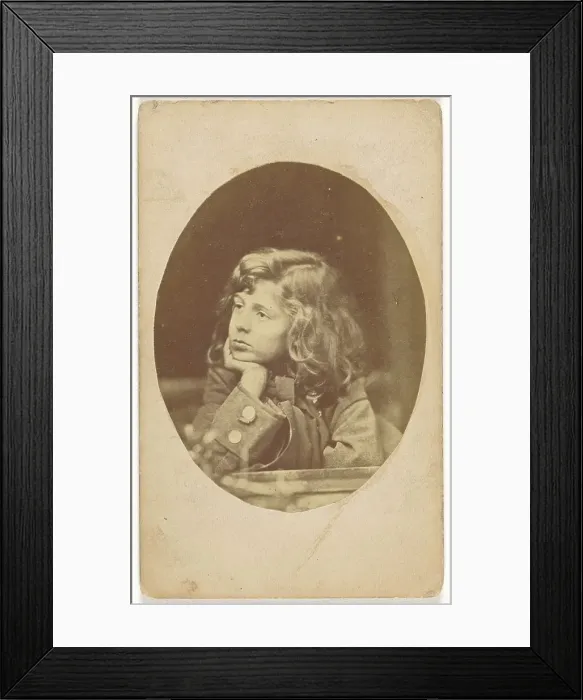 Framed Print : Portrait of Lionel Tennyson, about 1862-1864. Creator: Oscar Gustav Rejlander Framed Print : Portrait of Lionel Tennyson, about 1862-1864. Creator: Oscar Gustav Rejlander