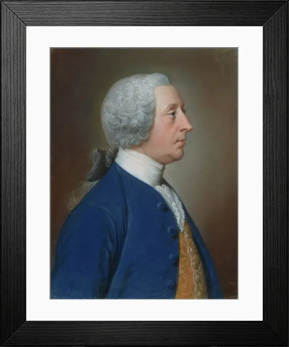 Framed Print : Henry Hoare, The Magnificent, of Stourhead, about 1750-1760. Creator: William Hoare Framed Print : Henry Hoare, The Magnificent, of Stourhead, about 1750-1760. Creator: William Hoare