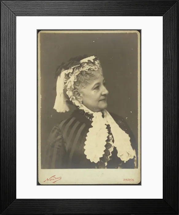 Framed Print : Madeline Brohan, 1885-1900. Creator: Paul Nadar Framed Print : Madeline Brohan, 1885-1900. Creator: Paul Nadar