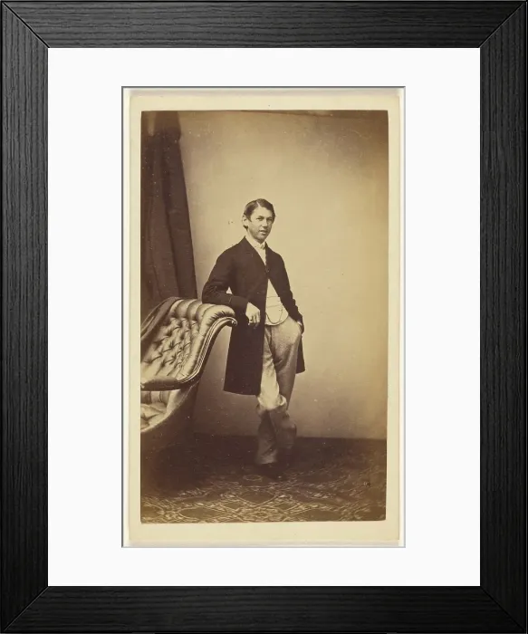 Framed Print : Compton Downville, Commander, Royal Navy, 1865-1875. Creator: Bennett Framed Print : Compton Downville, Commander, Royal Navy, 1865-1875. Creator: Bennett