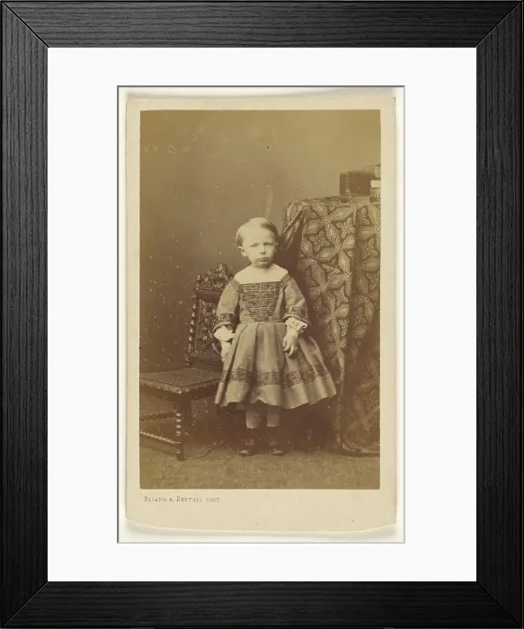 Framed Print : Mrs. Emile Luzie fils, 1862. Creator: Bayard & Bertall Framed Print : Mrs. Emile Luzie fils, 1862. Creator: Bayard & Bertall