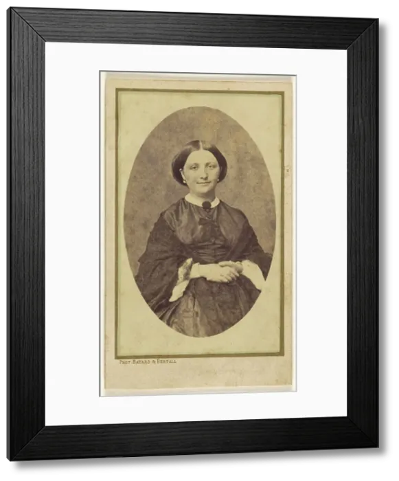 Framed Print : Laure Le Masson, 1861. Creator: Bayard & Bertall Framed Print : Laure Le Masson, 1861. Creator: Bayard & Bertall