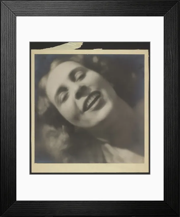 Framed Print : Portrait of a woman, about 1915-1930. Creator: Gunther Krampf Framed Print : Portrait of a woman, about 1915-1930. Creator: Gunther Krampf
