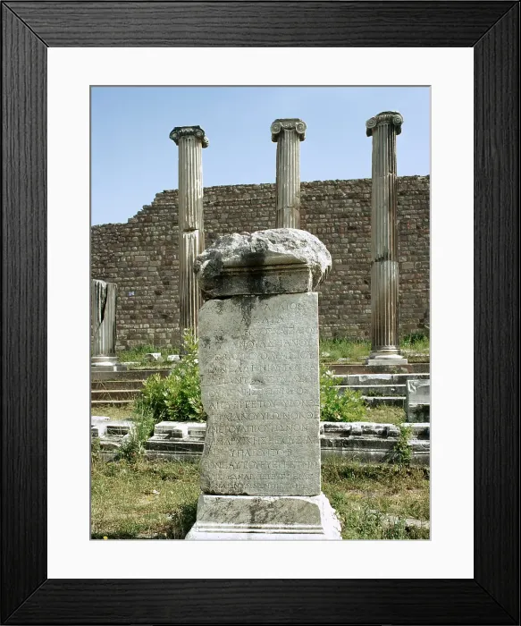 Framed Print : Pergamum, Aeolis Region, Turkey, 1999. Creator: LTL Framed Print : Pergamum, Aeolis Region, Turkey, 1999. Creator: LTL